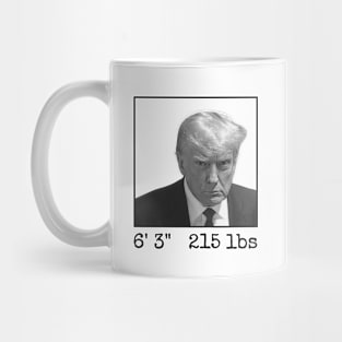 Donald Trump Mugshot Height & Weight Mug